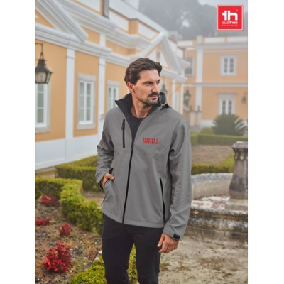 Picture of THC ZAGREB MENS SOFTSHELL with Removable Hood