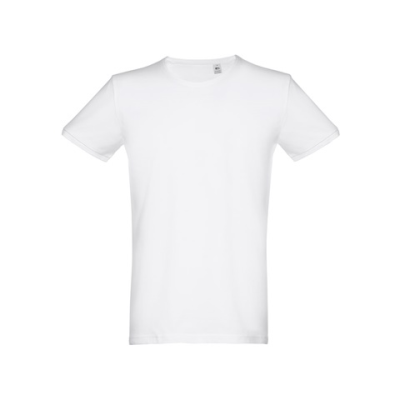 Picture of THC SAN MARINO WH MENS SHORT-SLEEVED TEE SHIRT in Combed Cotton White