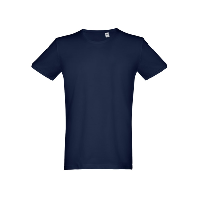 Picture of THC SAN MARINO MENS SHORT-SLEEVED TEE SHIRT in Combed Cotton in Blue