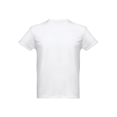 Picture of THC NICOSIA WH TECHNICAL TEE SHIRT FOR MEN WHITE in White