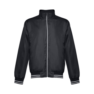 Picture of THC OPORTO POLYESTER SPORTS JACKET in Black