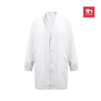 Picture of THC MINSK WH UNISEX WORKWEAR SMOCK