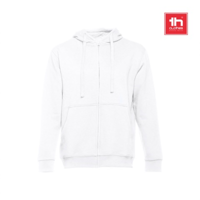 Picture of THC AMSTERDAM WH MENS HOODED HOODY FULL ZIP SWEATSHIRT.