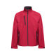 THC EANES SOFTSHELL JACKET in Red image 2