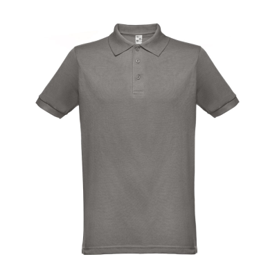 Picture of THC BERLIN 3XL MENS POLO SHIRT in Grey