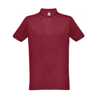 Picture of THC BERLIN 3XL MENS POLO SHIRT in Burgundy