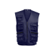 THC PIXEL WAISTCOAT in Navy Blue image 2