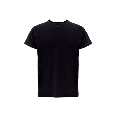 Picture of THC MOVE SHORT-SLEEVED TECHNICAL TEE SHIRT in Polyester in Black