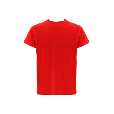 Picture of THC MOVE SHORT-SLEEVED TECHNICAL TEE SHIRT in Polyester in Red