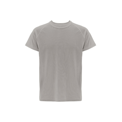 Picture of THC MOVE SHORT-SLEEVED TECHNICAL TEE SHIRT in Polyester in Pale Grey