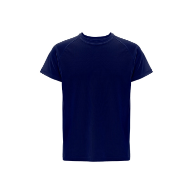 Picture of THC MOVE SHORT-SLEEVED TECHNICAL TEE SHIRT in Polyester in Navy Blue