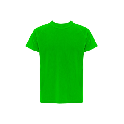 Picture of THC MOVE SHORT-SLEEVED TECHNICAL TEE SHIRT in Polyester in Lime Green