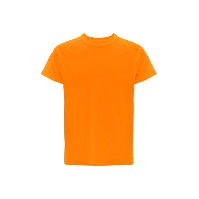 Picture of THC MOVE SHORT-SLEEVED TECHNICAL TEE SHIRT in Polyester in Hexachrome Orange