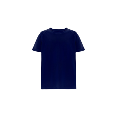 Picture of THC MOVE CHILDRENS KIDS TECHNICAL SHORT-SLEEVED POLYESTER TEE SHIRT in Navy Blue