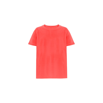 Picture of THC MOVE CHILDRENS KIDS TECHNICAL SHORT-SLEEVED POLYESTER TEE SHIRT in Dark Orange