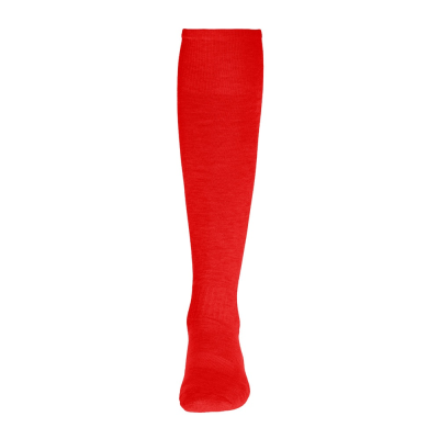 Picture of THC RUN MID-CALF SPORTS SOCKS in Red
