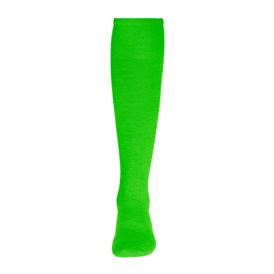Picture of THC RUN MID-CALF SPORTS SOCKS in Lime Green