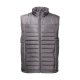 THC CLOUD PADDED VEST in Grey image 2
