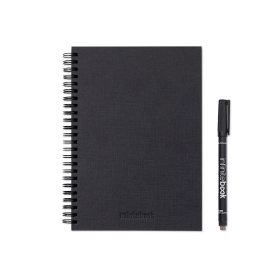 Picture of STARTER KIT INFINITEBOOK A5 PLANNER TEXTURE KIT in Black