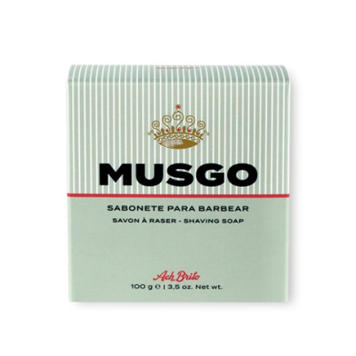 Picture of MUSGO III SHAVING SOAP (100G) in Green.