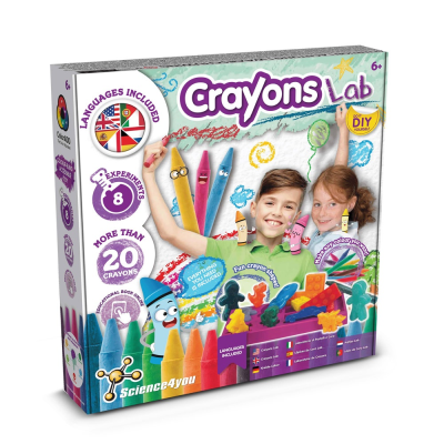 CRAYON FACTORY KIT I EDUCATIONAL GAME FOR CHILDRENS in Assorted