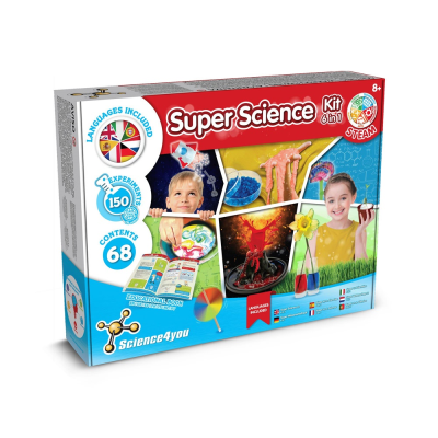 6 in 1 Super Science Kit I Educational Kit for Childrens in Assorted