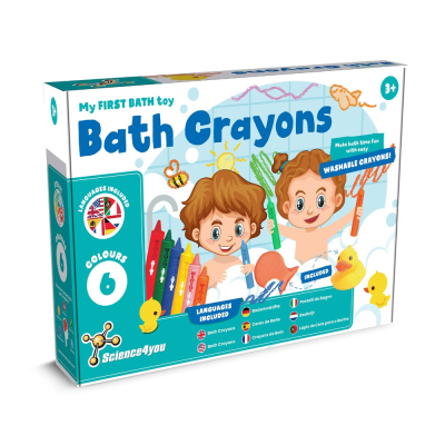 BATH CRAYONS EDUCATIONAL TOYS FOR CHILDRENS in Assorted