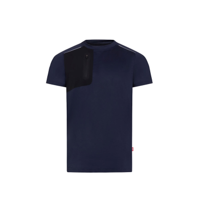 Picture of VL RHEA TECHNICAL WAFFLE TEE SHIRT in Navy Blue