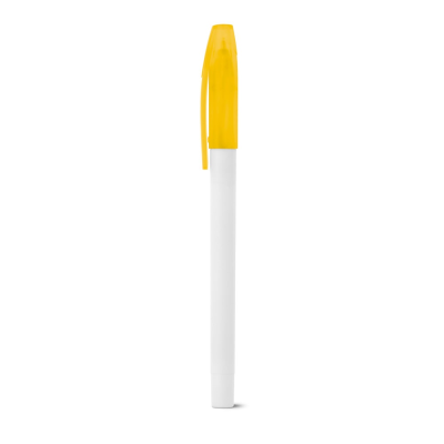 Picture of JADE PP BALL PEN with Colour Cap in Yellow