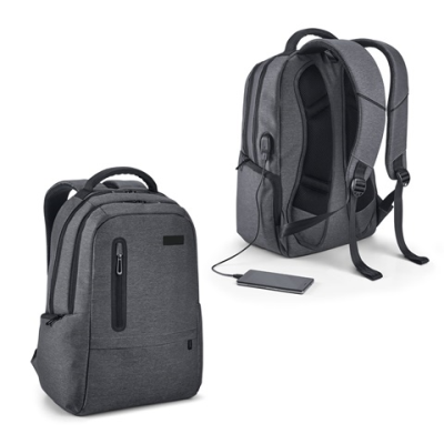 Picture of SPACIO 17 INCH WATERPROOF TWO TONE LAPTOP BACKPACK RUCKSACK.