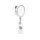 YEATS EXTENSIBLE BADGE HOLDER in White image 2