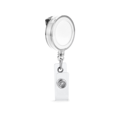 Picture of YEATS EXTENSIBLE BADGE HOLDER in White