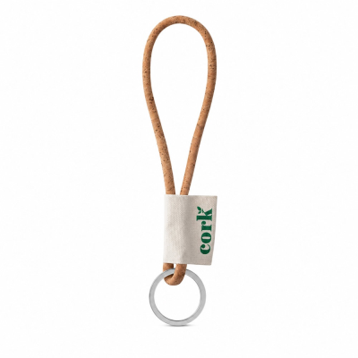 PRINTED SAMPLE OF LANYARD CORK SHORT in Natural