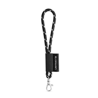 Picture of LANYARD NAUTIC SHORT SET STANDARD MODELS in Black