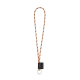 SET LANYARD TUBE LONG in Brown image 2