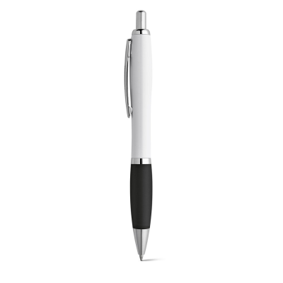 Picture of MOVE ABS BALL PEN with Clip & Metal Trim in Black