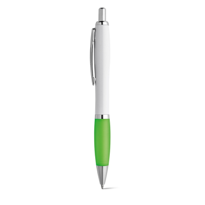 Picture of MOVE ABS BALL PEN with Clip & Metal Trim in Pale Green
