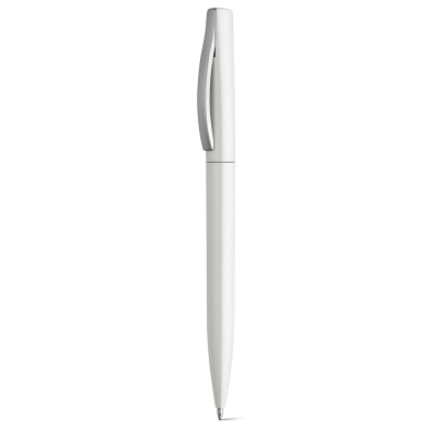 Picture of AROMA ABS TWIST ACTION BALL PEN in White