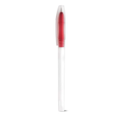 Picture of LUCY PP BALL PEN with Colour Nose Cone in Red