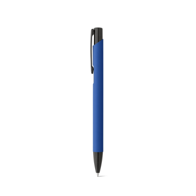 Picture of POPPINS SOFT TOUCH ALUMINIUM METAL BALL PEN in Royal Blue