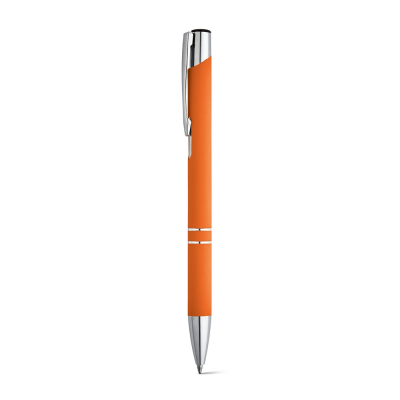Picture of BETA SOFT SOFT TOUCH ALUMINIUM METAL BALL PEN in Orange