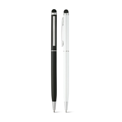 Picture of ZOE BK BALL PEN with Touch Tip in Aluminium Metal