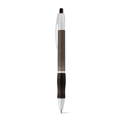 Picture of SLIM BK NONSLIP ABS BALL PEN in Black