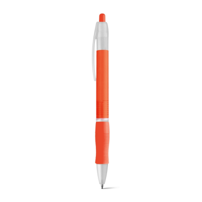Picture of SLIM BK NONSLIP ABS BALL PEN in Orange