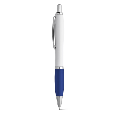 Picture of MOVE BK ABS BALL PEN with Clip & Metal Trim in Blue