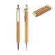 Picture of GREENY BAMBOO BALL PEN & PENCIL SET