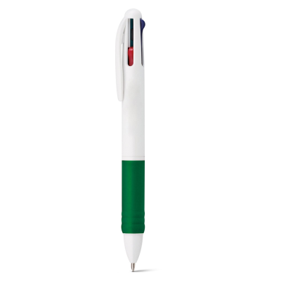 OCTUS BALL PEN with 4 in 1 Multi Colour Writing in Green