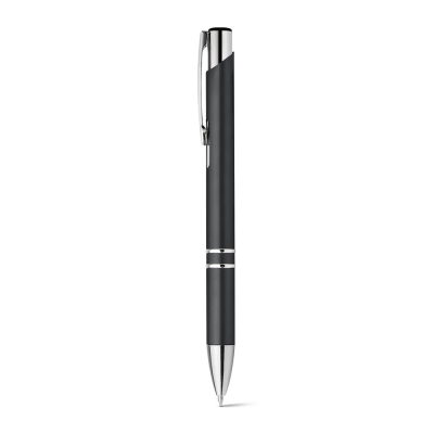 Picture of BETA PLASTIC ABS BALL PEN with Metal Clip in Black