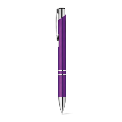 Picture of BETA PLASTIC ABS BALL PEN with Metal Clip in Purple