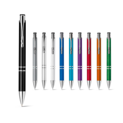Picture of BETA PLASTIC BALL PEN with Metal Clip.